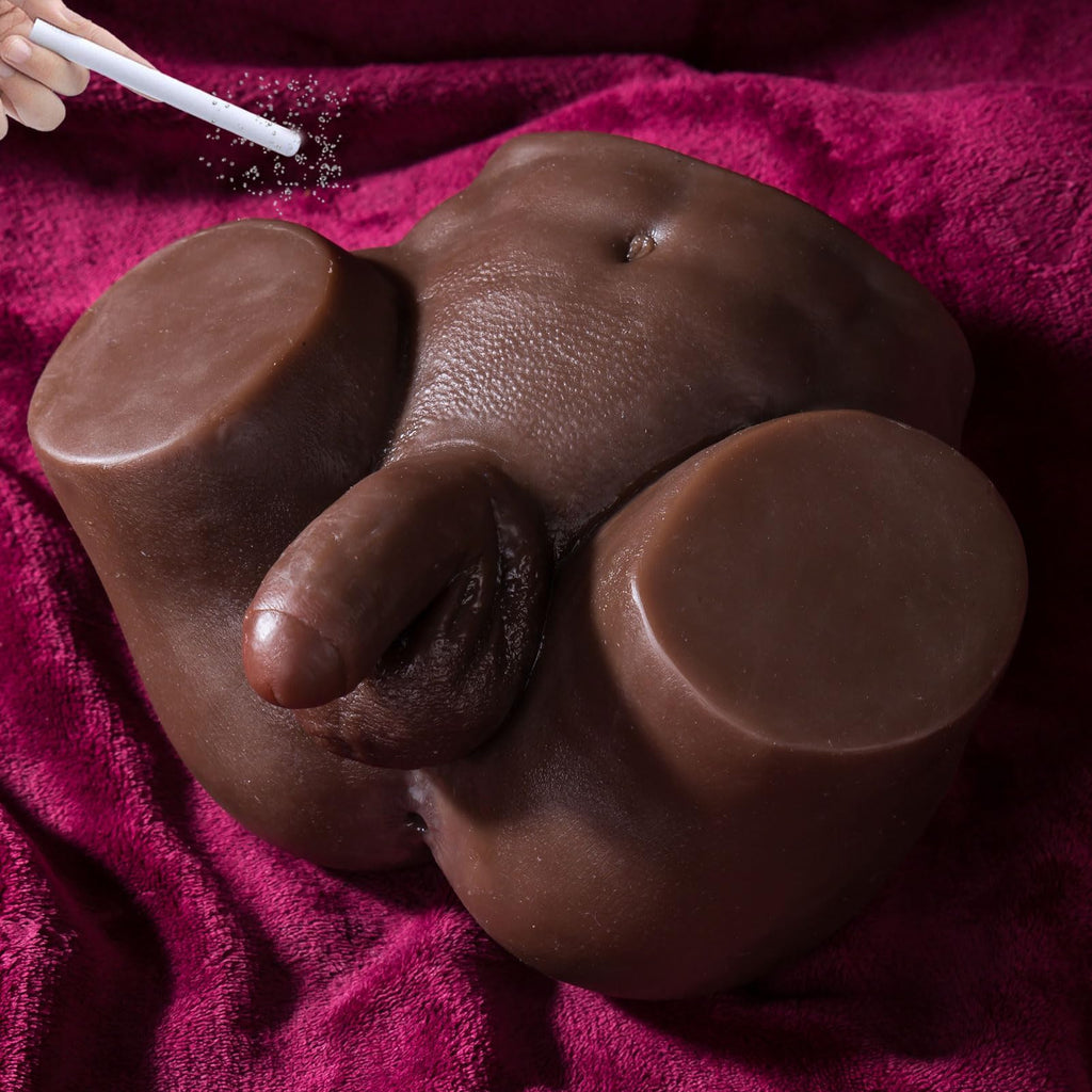 7.5LB Male Sex Doll for Gay Men, Sex Toys with Gay Testicles Anal (Soft Dildo), 5.3in Tight Anus Men Sex Toys, Realistic Anal Se