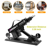 Jessky Automatic Sex Machine, 3Xlr Connector Love Machine Adjustable Adult Sex Toys With 8 Attachments For Couples Men And Women