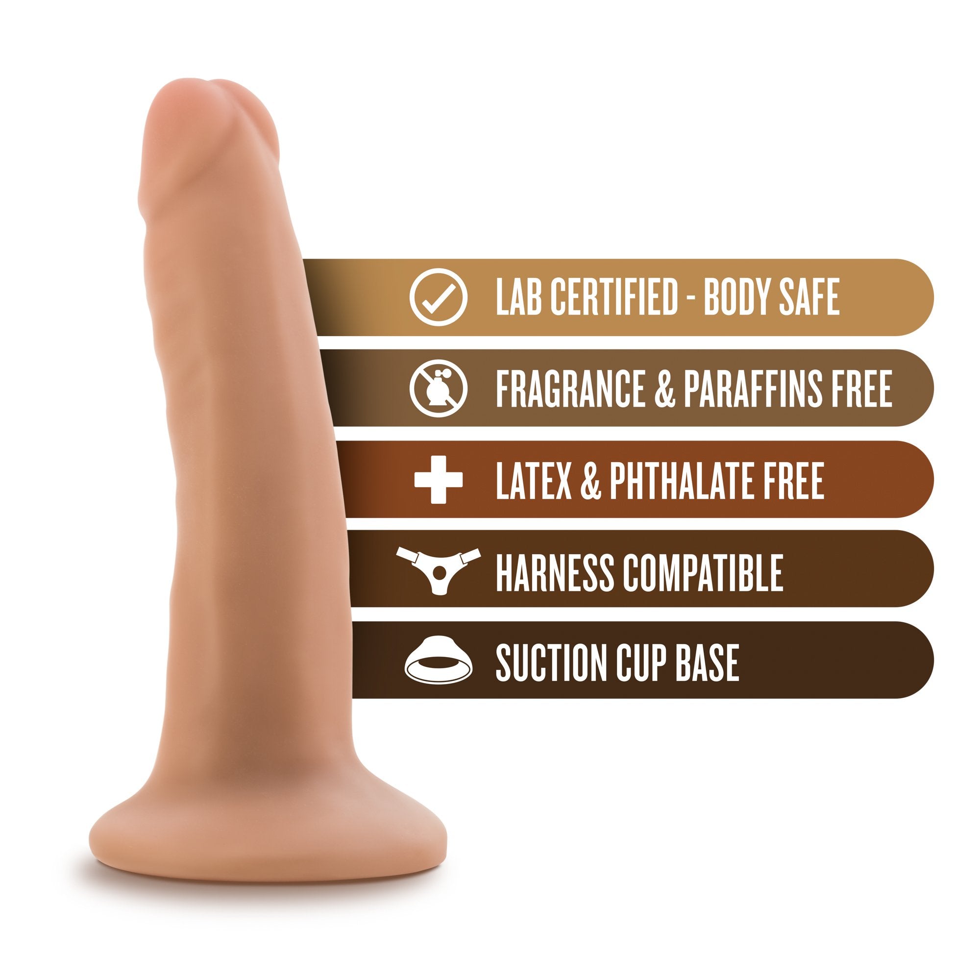 Blush Novelties, 5.5 Inch Pegging Anal Strap On Tiny Cock