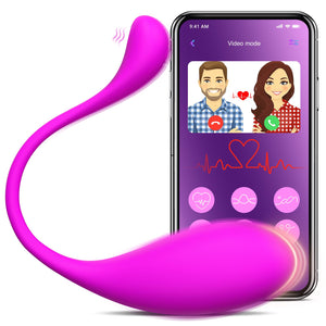 GMOKYY APP Remote Control Adult Sex Toys for Women, G Spot Vibrator Egg Wearable Panty Vibrators for Bluetooth Long Distance Lov
