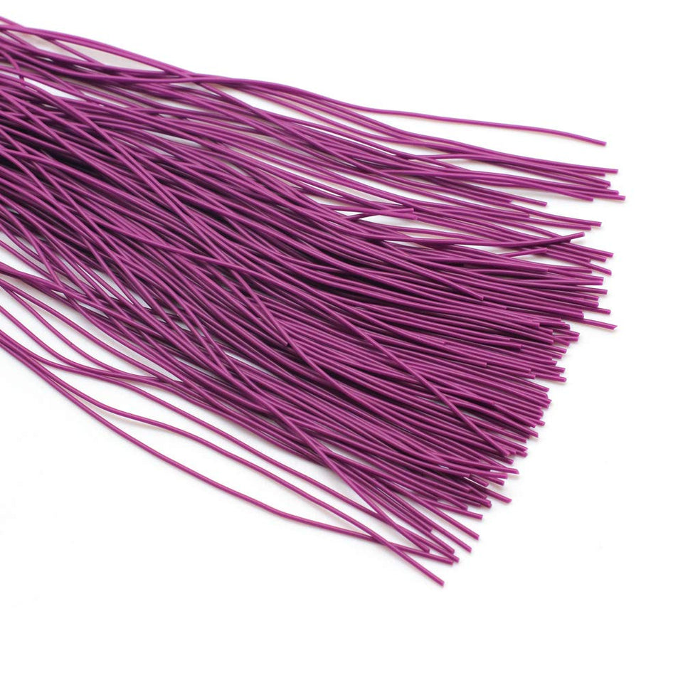 Rubber Sex Flogger Whip - SMspade Beginners Super Soft 15 Inch Flogger Whip for Sex Adult (Purple)