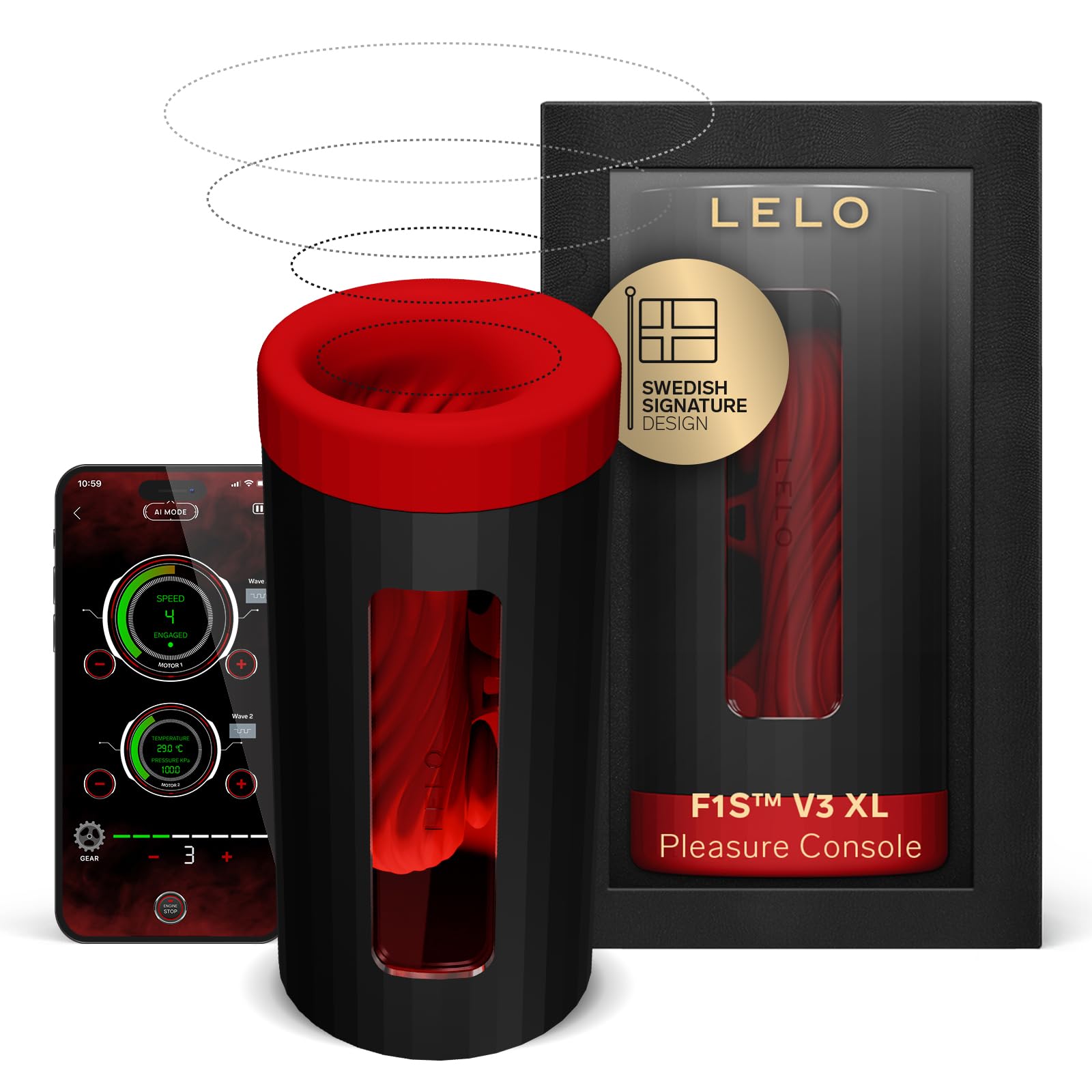 Lelo F1S V3 Xl Red (Net)