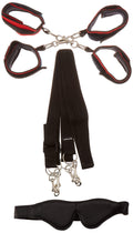 Sportsheets 7 Pc Fantasy Restraint Kit, Red