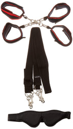 Sportsheets 7 Pc Fantasy Restraint Kit, Red