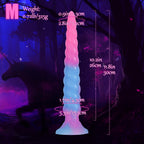 Anal Sex Toys Monster Dildo - 11.8 '' Long Butt Plug Dildo, Anal Dildo for G-spot and Prostate Massager, Anal Plug with Strong S