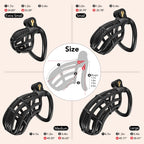 Male Chastity Device Cock Cage - UTIMI Large Plastic Chastity Cage for Man Penis Exercise 3D Printed Bondage Gear & Accessories