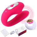Sweet Vibrations Clitoral Sucking Vibrator - Dual Stimulation Adult Sex Toys - Suction Vibrator for Clit and G Spot Stimulation 
