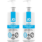 2 PACK System Jo H2O Water-based Lubricant-16 oz