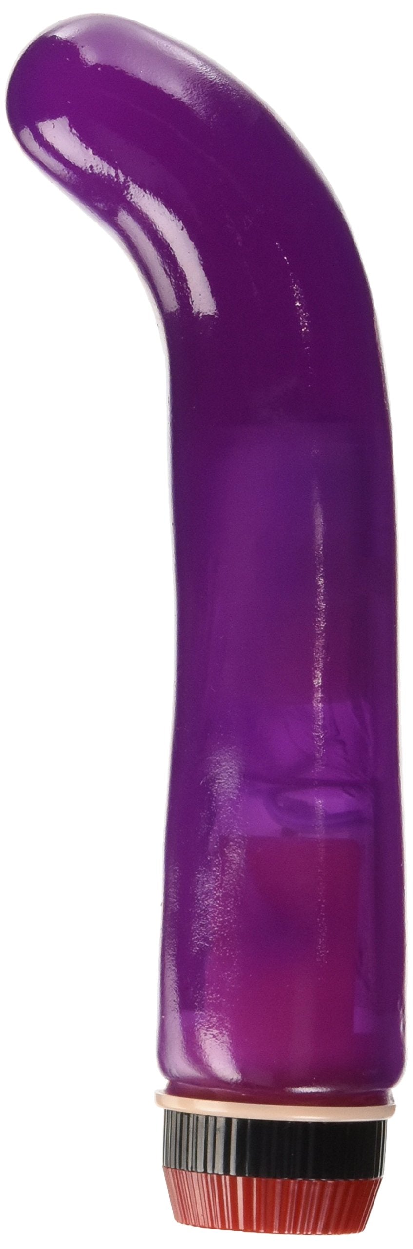 Golden Triangle Jelly Caribbean Gspot Vibrator  Purple