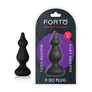 Forto F30 Pointer Anal Plug  Small  Black