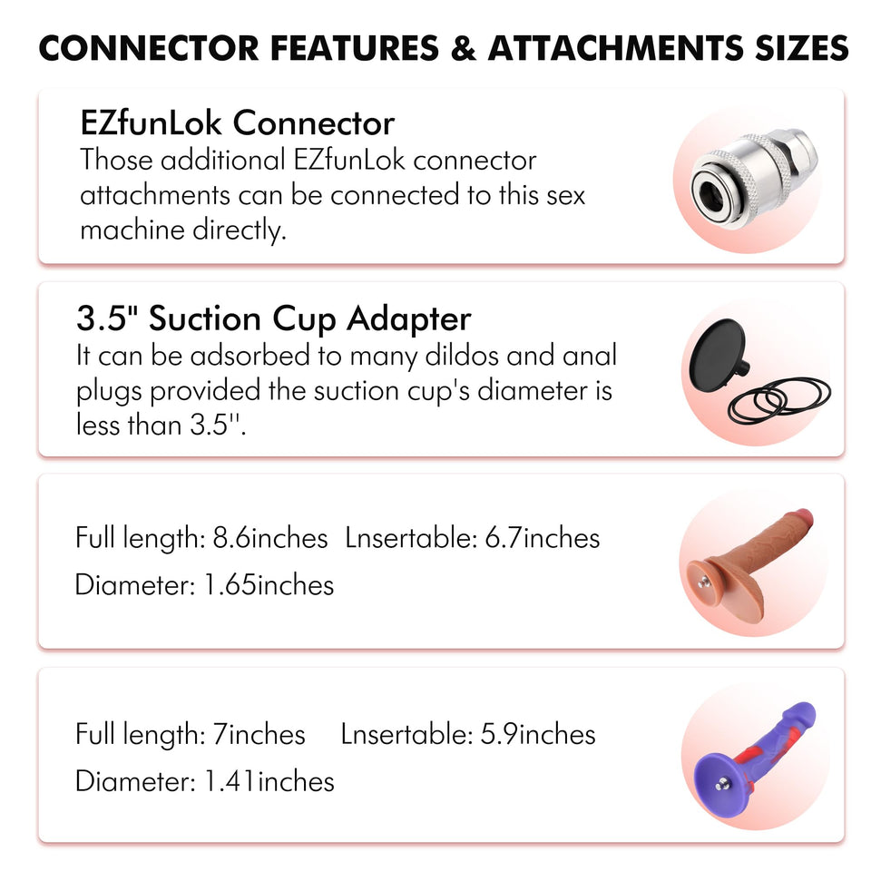 Sinloli Sex Machine, Premium Upgraded Ukulele Thrusting Love Machine Device, Auxfun Wireless Remote Controlled Sex Toy with Mult