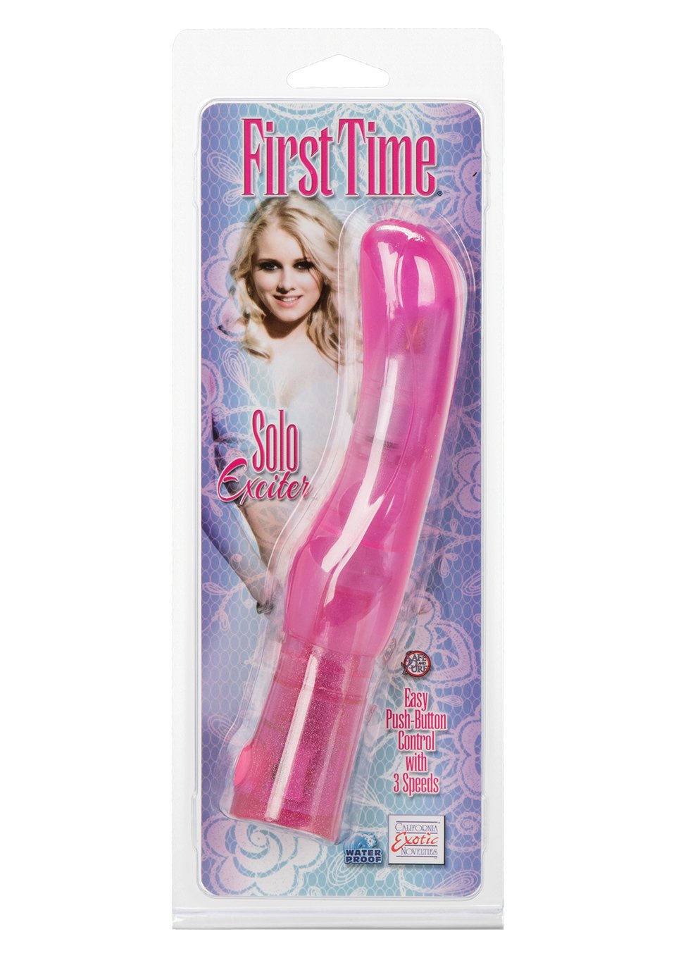 California Exotic Novelties First Time Solo Exciter, Pink