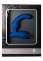 Rocks Off O-Boy 7 Dildo, Blue, 24 Ounce