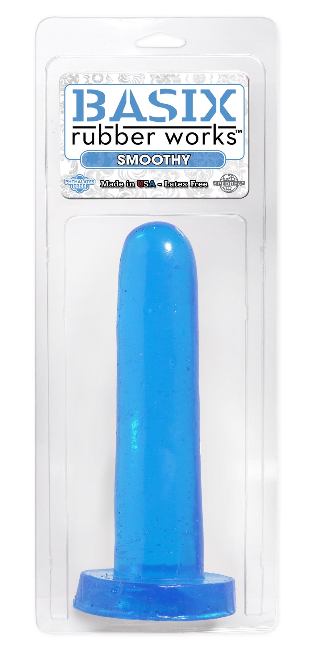 Basix Rubber Works 5 Smoothy Dong  Blue