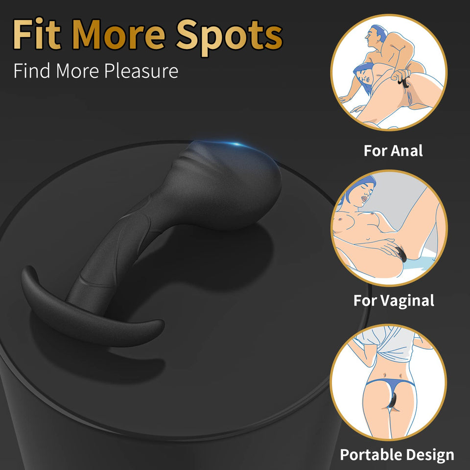 XINBALE Anal Plug Training Sets,3 Sizes of Silicone Anal Butt Plug Trainer Kit for Comfortable Long-Term Wear, with Flared Base