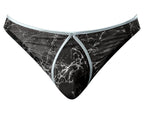 Marble Mesh Moonshine Jock Black S/M