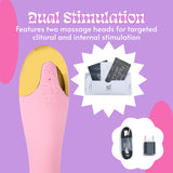 Sweet Vibrations G-spot Vibrator - Adult Women Sex Intimate Toys - Sexual Wellness, Finger Vibrators for Woman Pleasure - Vagina