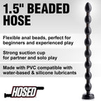Hosed 1.5In Beaded Hose - 19In Long