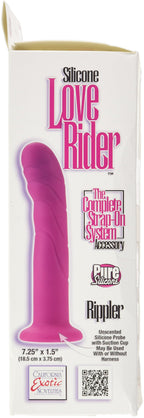 California Exotic Novelties Silicone Love Rider Rippler - Pink