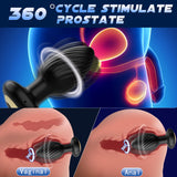 360 Rotation Adult Sex Toys for Men Prostate Massager - Swirl Surround Stimulate Prostate Point APP Remote Control, Adult Toys A