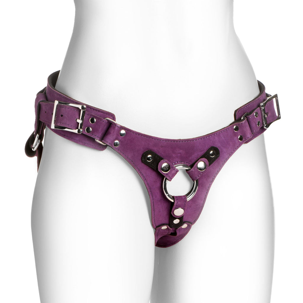 Strap U Bodice Deluxe Leather Harn Pur