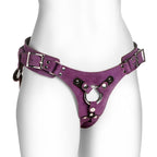 Strap U Bodice Deluxe Leather Harn Pur
