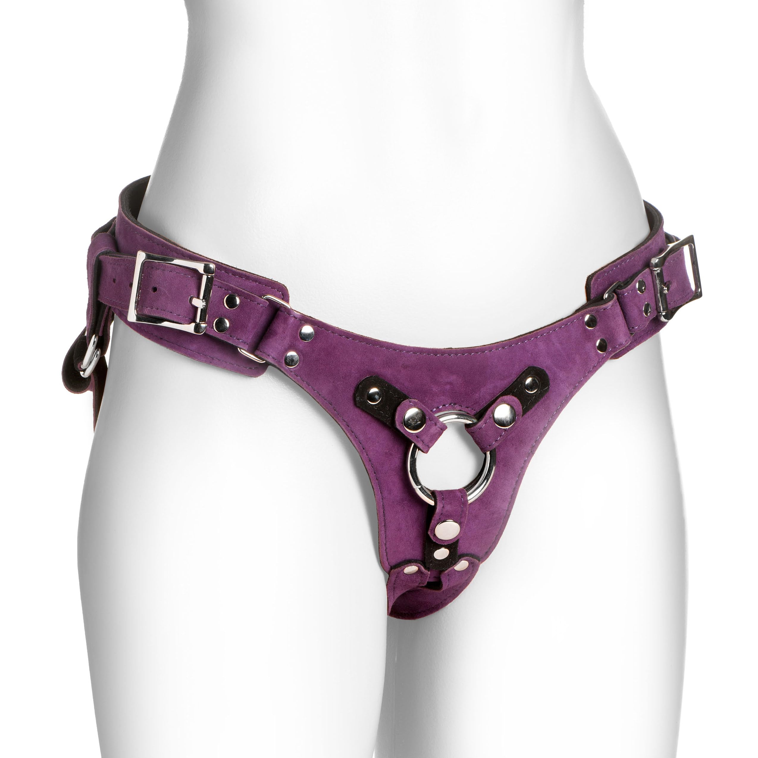 Strap U Bodice Deluxe Leather Harn Pur