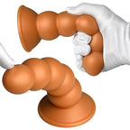 5 Sizes Anal Beads Butt Plug G-spot Dildo Soft Prostate Massager Vaginal Stimulation Strong Suction Cup Liquid Silicone Anal Str