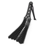 Fetish Leather Spanking Paddles 3 Layers Jagged Bondage Slapping Paddle BDSM Flirting Toys for Couple Sex Factory