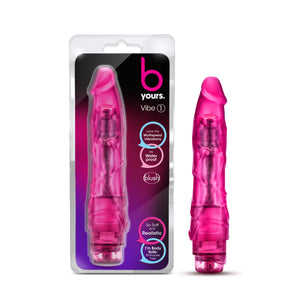 9'' Thin Realistic Vibrating Dildo - Powerful Multi Speed Long Veiny Vibrator - Sex Toy For Women - Sex Toy For Adults (Pink)