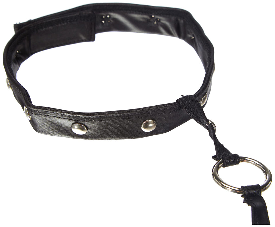 Male Power Men'S Fetish Lingerie, Tormentor, Black, Small/Med