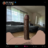 11.8Huge Thick Big Black Dildo - Giant XL Large BBC Dildo with Suction Cup, Soft Real Feel Dual Density Silicone Dildos, Massive