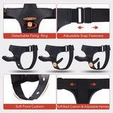Strap-on Dildo Couple Sex Toys - UTIMI Strap on 3 Removable Realistic Silicone Dildos Wearable Dildo Adjustable Pants G-Spot Sti