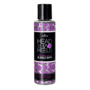 (D) Head Over Heels Bubble Bat Pomegranate Fig Coconut Plumeria 8Oz