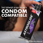 Astroglide Silicone Lube (8.5oz), X Premium Personal Lubricant for Vaginal and Anal Sex, Extra Long-Lasting Silky Lube, Waterpro
