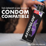 Astroglide Silicone Lube (8.5oz), X Premium Personal Lubricant for Vaginal and Anal Sex, Extra Long-Lasting Silky Lube, Waterpro