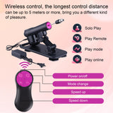 Sex Machine Dildo Machine for Women,Fuck Machine with Powerful Suction Cups,Thrusting Machine with 3Xlr Connector,Thrusting Mach