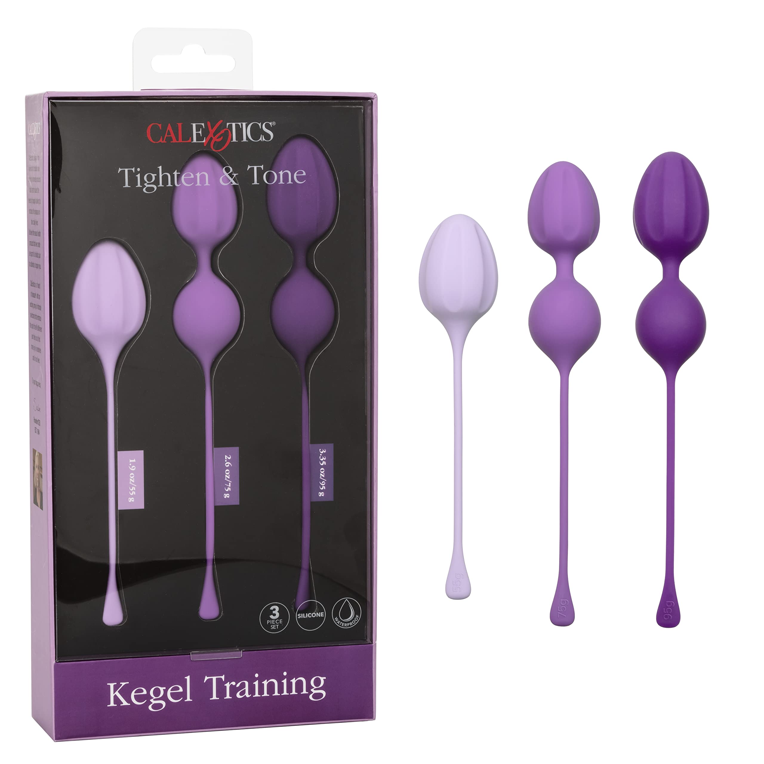CalExotics Kegel Training 3-Piece Set SE-1280-15-3