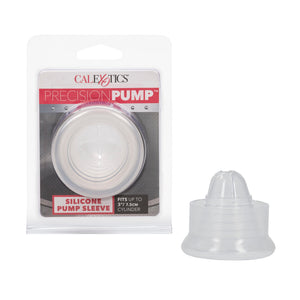 California Exotic Novelties Precision Pump Silicone Pump Sleeve, Clear