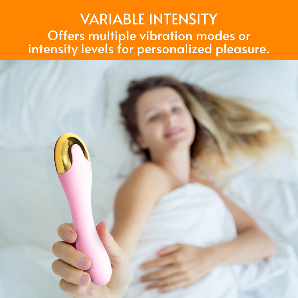 Sweet Vibrations G-spot Vibrator - Adult Women Sex Intimate Toys - Sexual Wellness, Finger Vibrators for Woman Pleasure - Vagina
