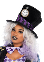 Leg Avenue 5 PC. Delightful Hatter, tank Multicolor Color