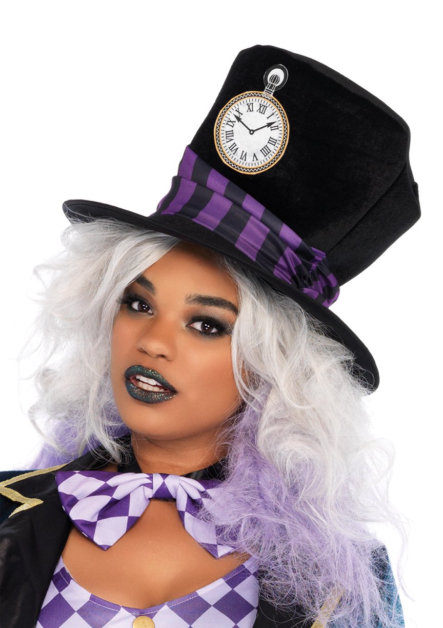 Leg Avenue 5 PC. Delightful Hatter, tank Multicolor Color