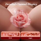 baiwatt 34.6LB Sex Doll Male Sex Toys - 1:1 Replica Realistic Love Dolls for Penis Training Vaginal Anal Soft Big Breast Tight P