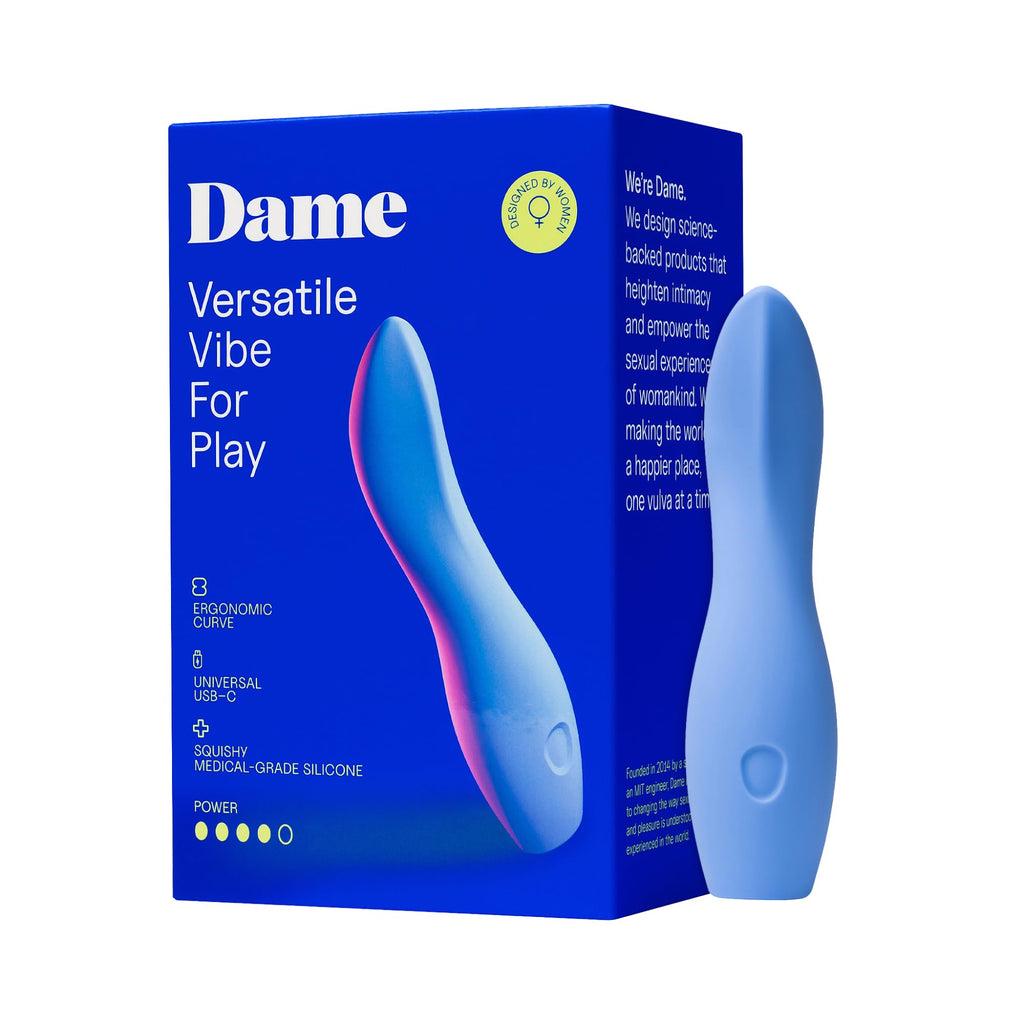 Dame Dip 2.0 Classic Vibrator Plum