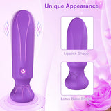 Adult Sex Toys Bullet Vibrator G spot Clitoral Rose Sex Toy with 10 Powerful Vibration Modes Vibrating Fully Silicone Waterproof
