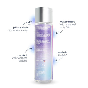 plusOne Hydrolube Personal Lubricant, Gentle, Non-Greasy, Water-Based Sex Toy Lube for Solo and Partner Play, Condom Friendly, 4