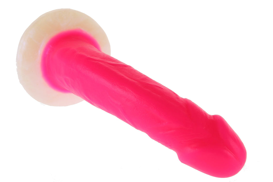 Vixen Creations Mustang Vixskin Dildo, Fluor-A-Pink