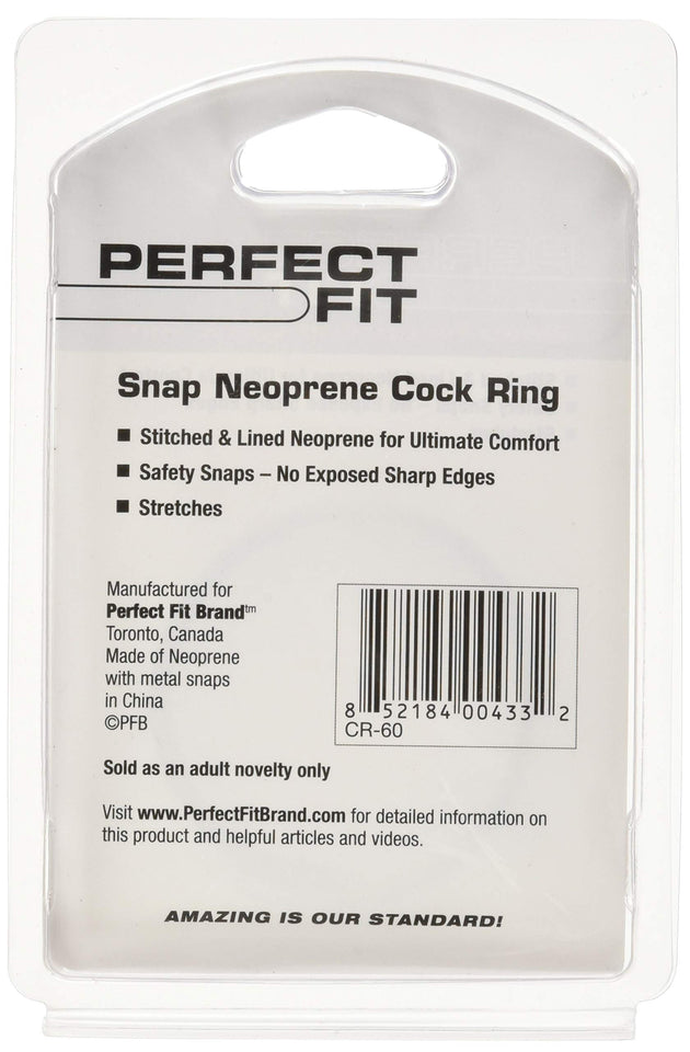 Neoprene Snap C Ring Black