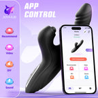 Vibrator Sex Toys for Women - Rabbit Vibrator with 10 Vibrating 7 Thrust Modes with Licking, G Spot Vibrator Clitoral Vibrators