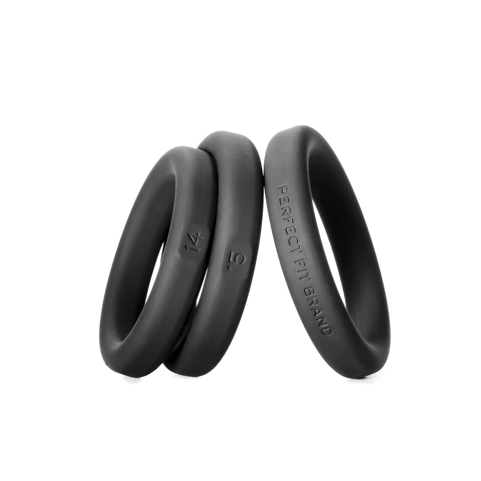 Pf Xact-Fit Sili Rings #14, #15, #16 Blk